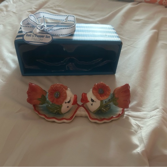 Blue Sky Other - Blue Sky Fish Salt and Pepper Figurine